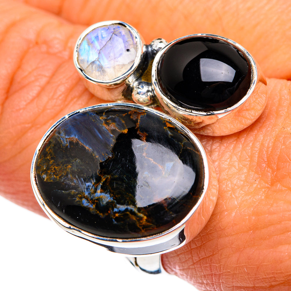 Pietersite Rings handcrafted by Ana Silver Co - RING80741