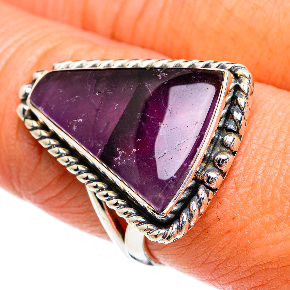 Amethyst Rings handcrafted by Ana Silver Co - RING80765