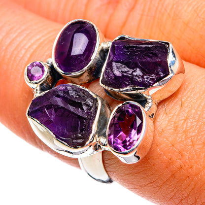 Amethyst Rings handcrafted by Ana Silver Co - RING80766