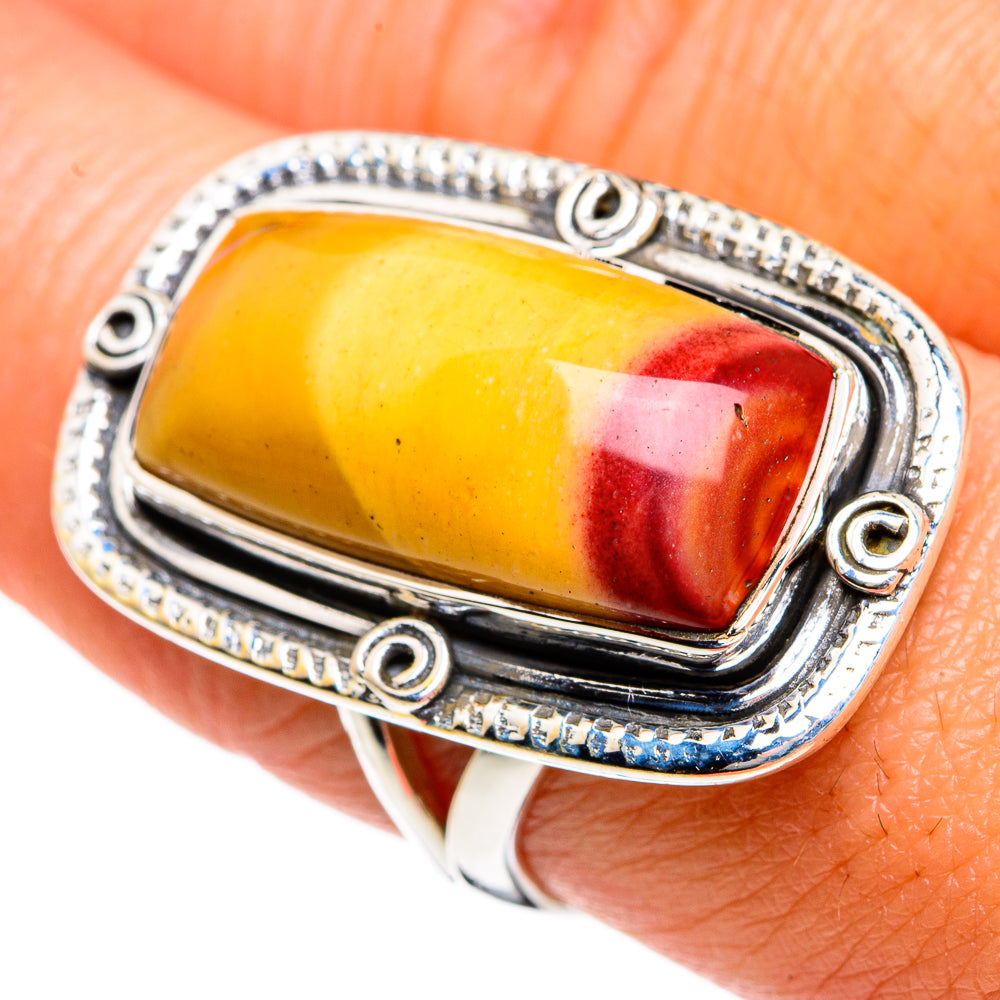 Mookaite Rings handcrafted by Ana Silver Co - RING80787