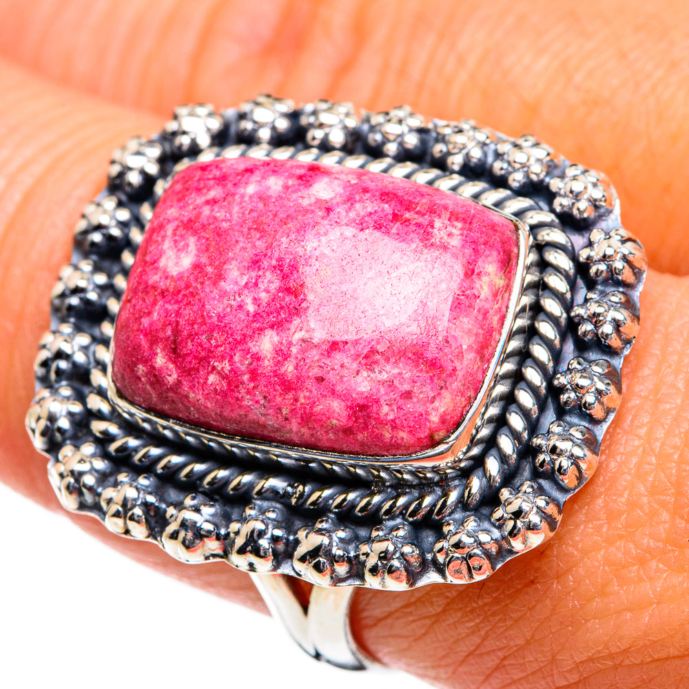 Thulite Rings handcrafted by Ana Silver Co - RING80791