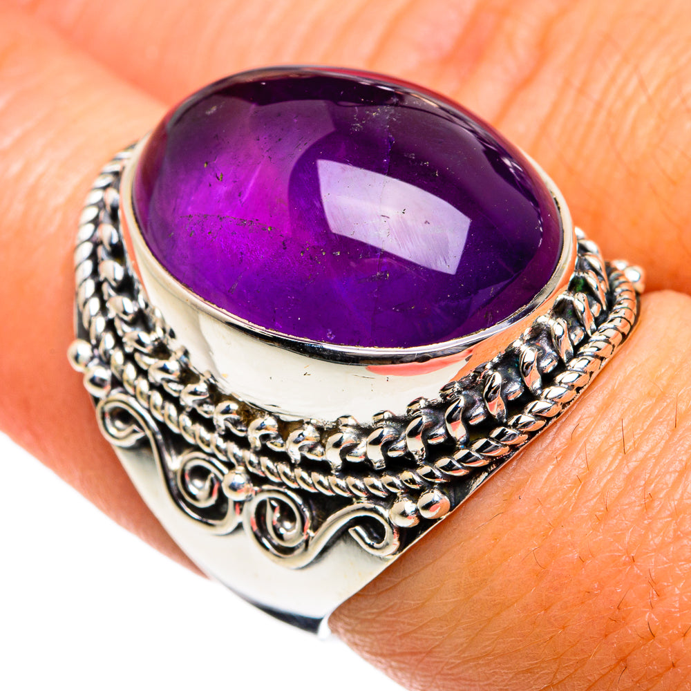 Amethyst Rings handcrafted by Ana Silver Co - RING80793