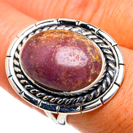 Mookaite Rings handcrafted by Ana Silver Co - RING80794