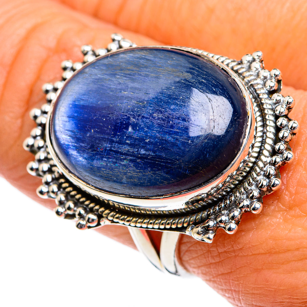 Kyanite Rings handcrafted by Ana Silver Co - RING80811