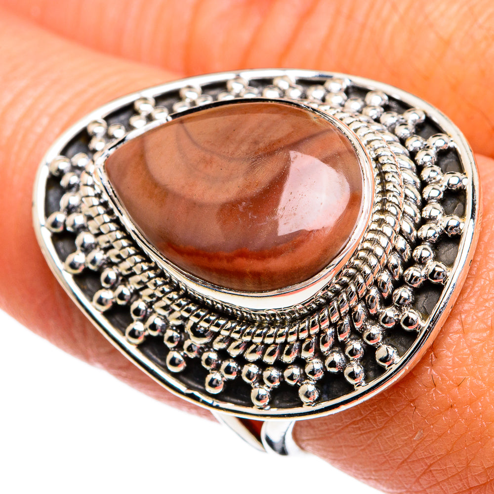 Imperial Jasper Rings handcrafted by Ana Silver Co - RING80821