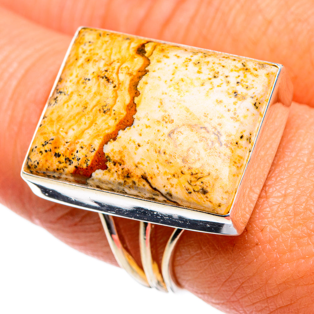 Picture Jasper Rings handcrafted by Ana Silver Co - RING80823