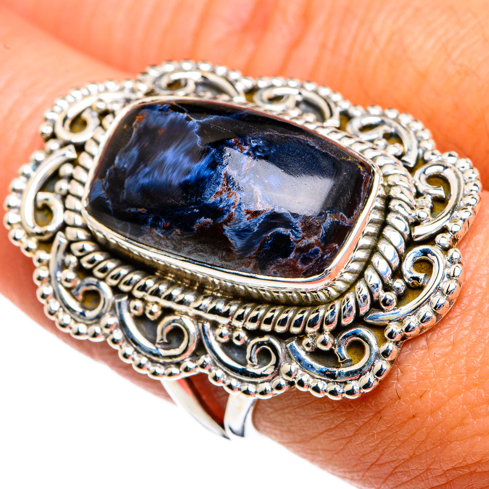 Pietersite Rings handcrafted by Ana Silver Co - RING80836