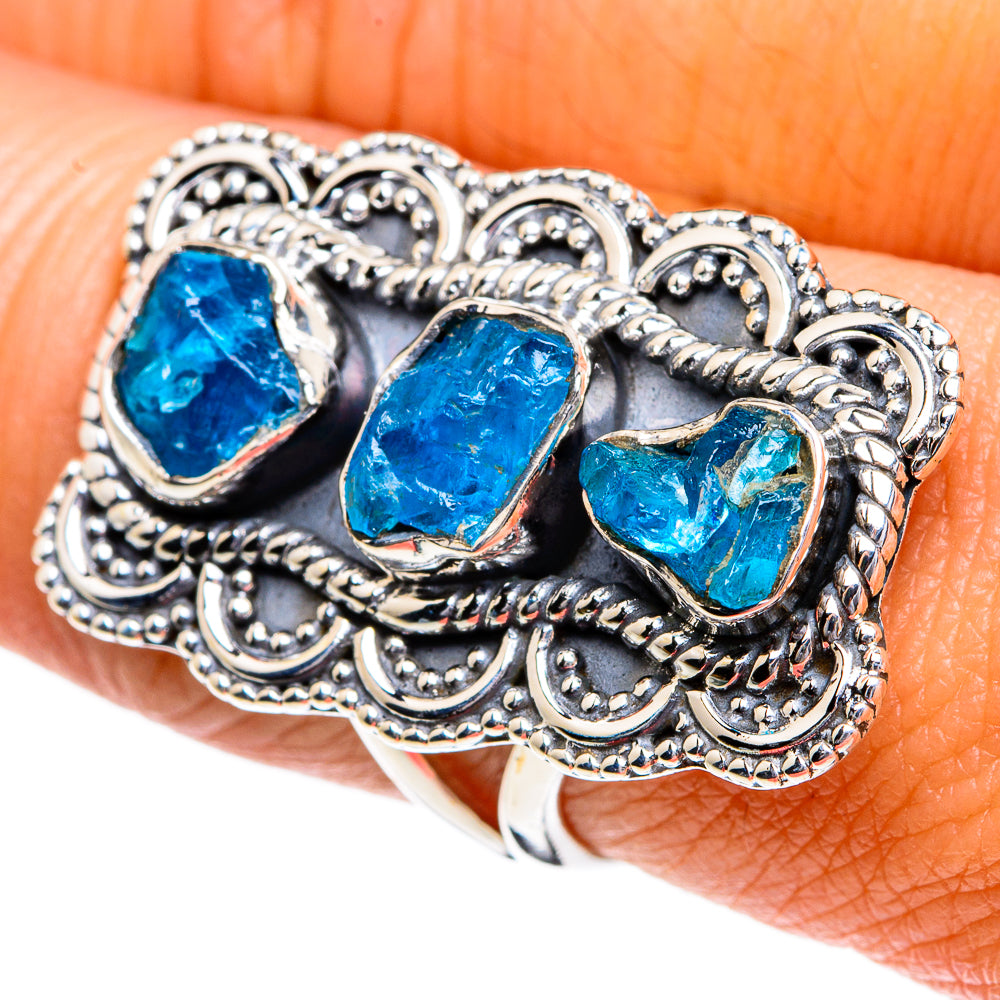 Apatite Rings handcrafted by Ana Silver Co - RING80848