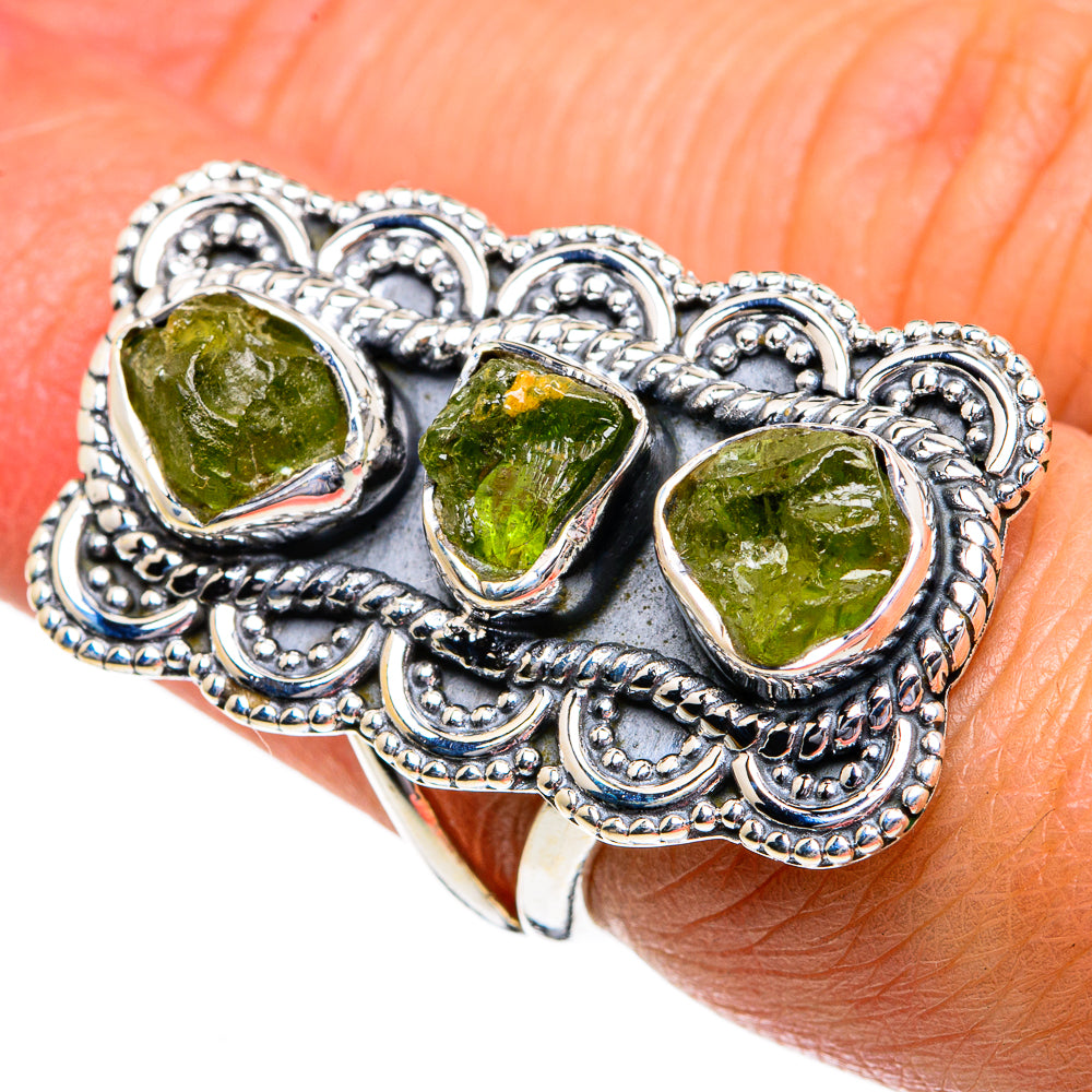 Peridot Rings handcrafted by Ana Silver Co - RING80853
