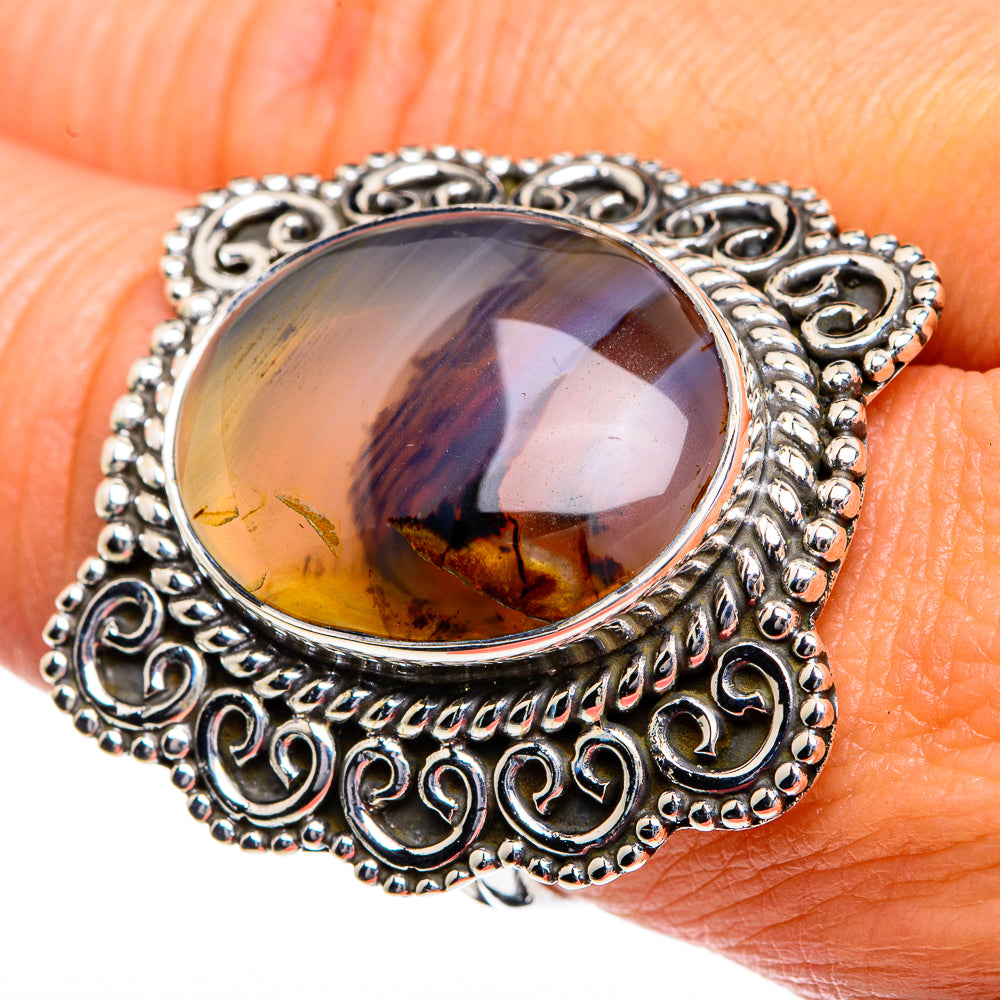 Montana Agate Rings handcrafted by Ana Silver Co - RING80858