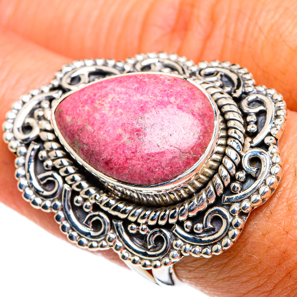Thulite Rings handcrafted by Ana Silver Co - RING80859