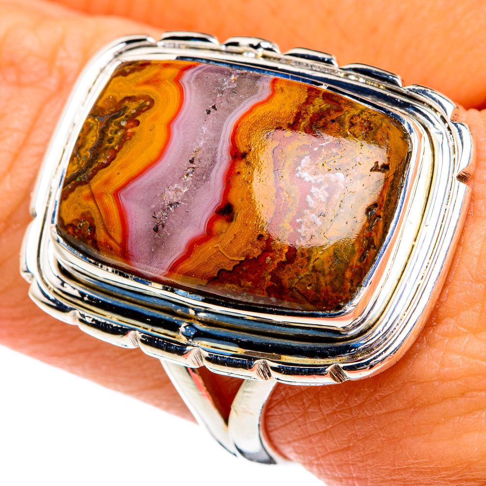 Ocean Jasper Rings handcrafted by Ana Silver Co - RING80881