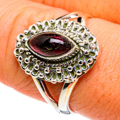 Garnet Rings handcrafted by Ana Silver Co - RING80887