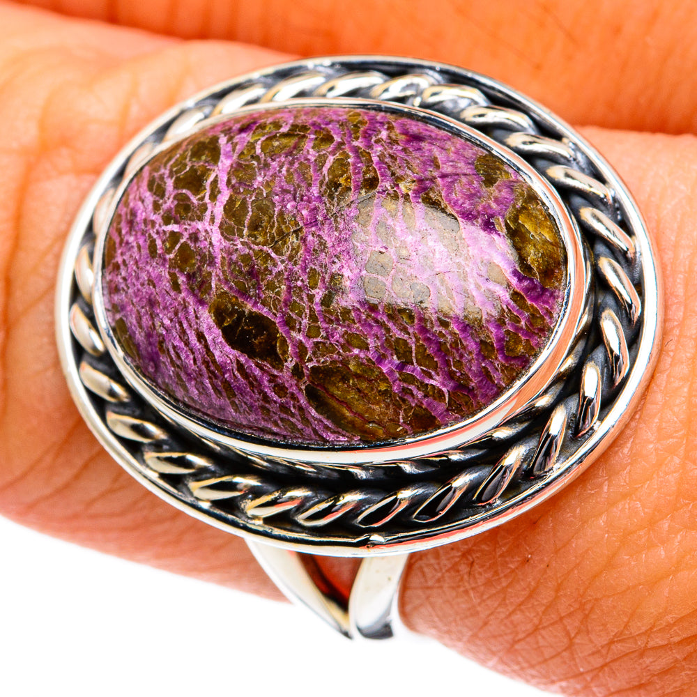 Stichtite Rings handcrafted by Ana Silver Co - RING80890