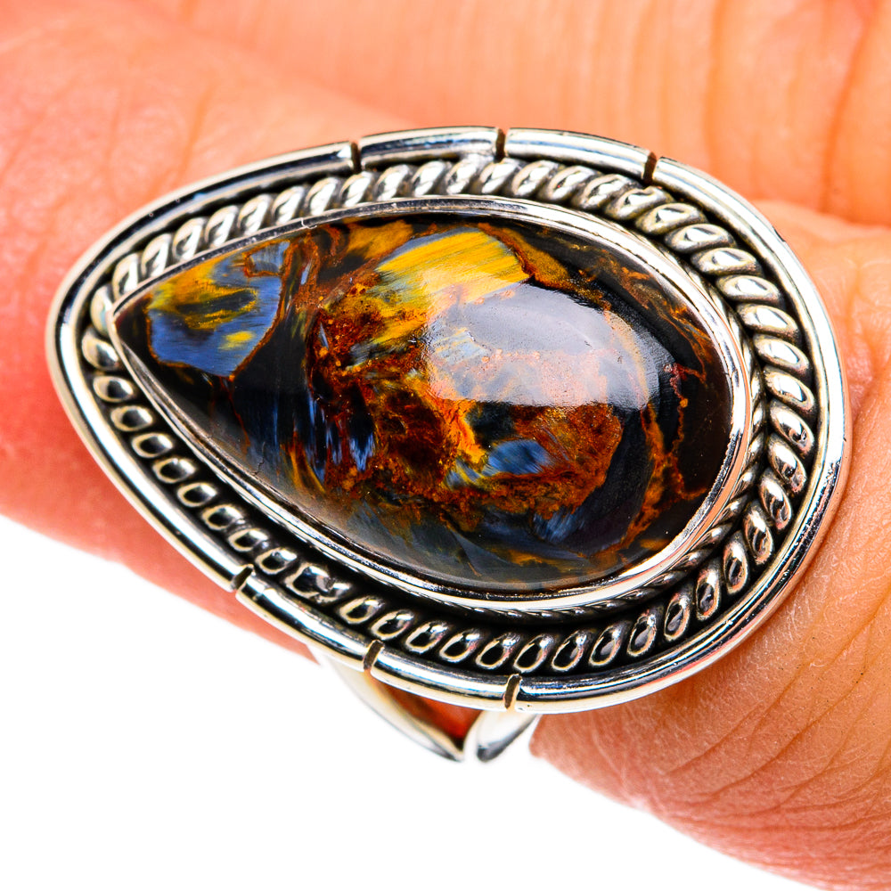 Pietersite Rings handcrafted by Ana Silver Co - RING80894