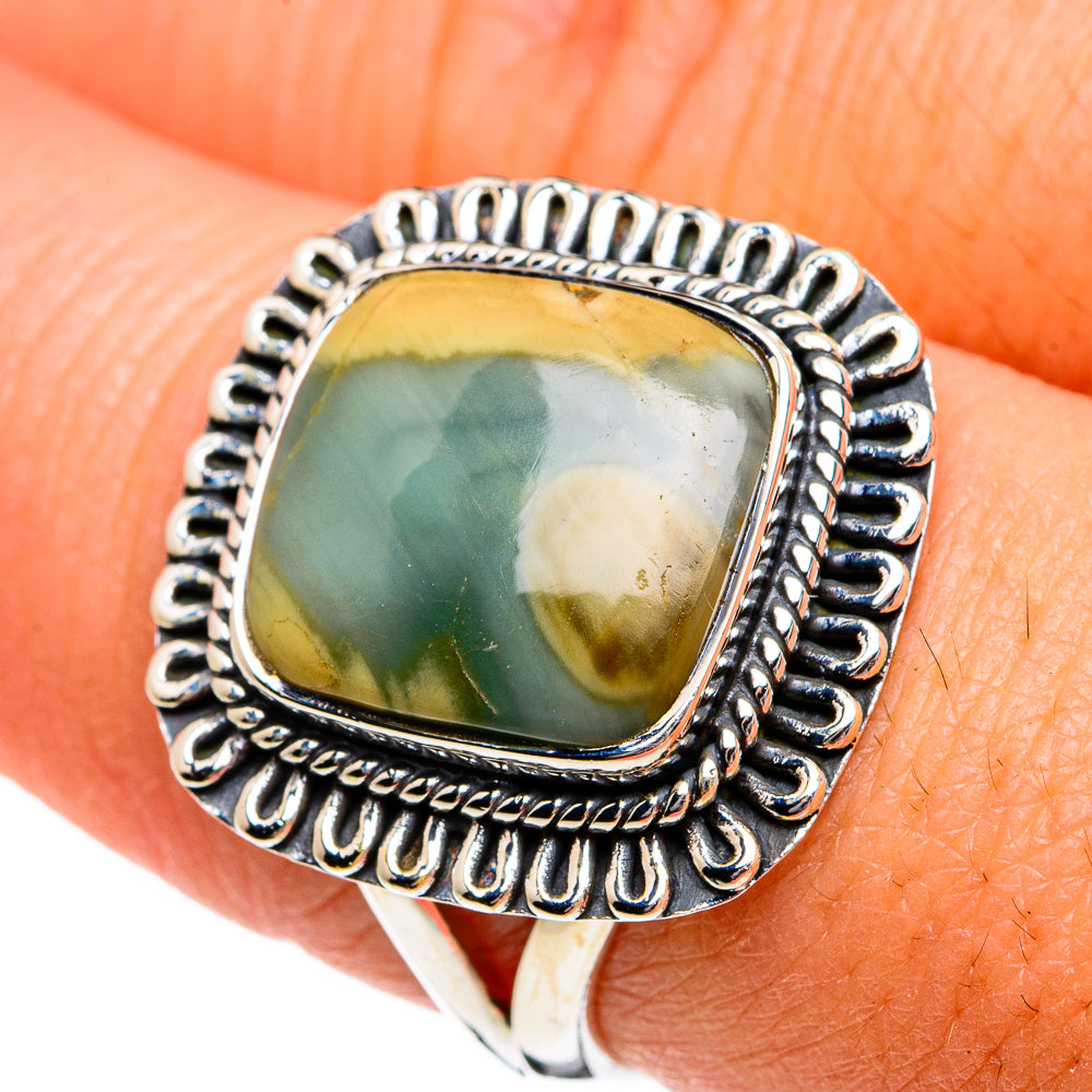 Willow Creek Jasper Rings handcrafted by Ana Silver Co - RING80899