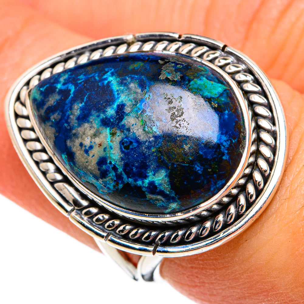Shattuckite Rings handcrafted by Ana Silver Co - RING80911