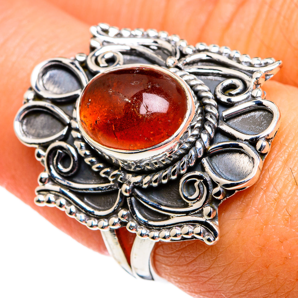 Carnelian Rings handcrafted by Ana Silver Co - RING80922