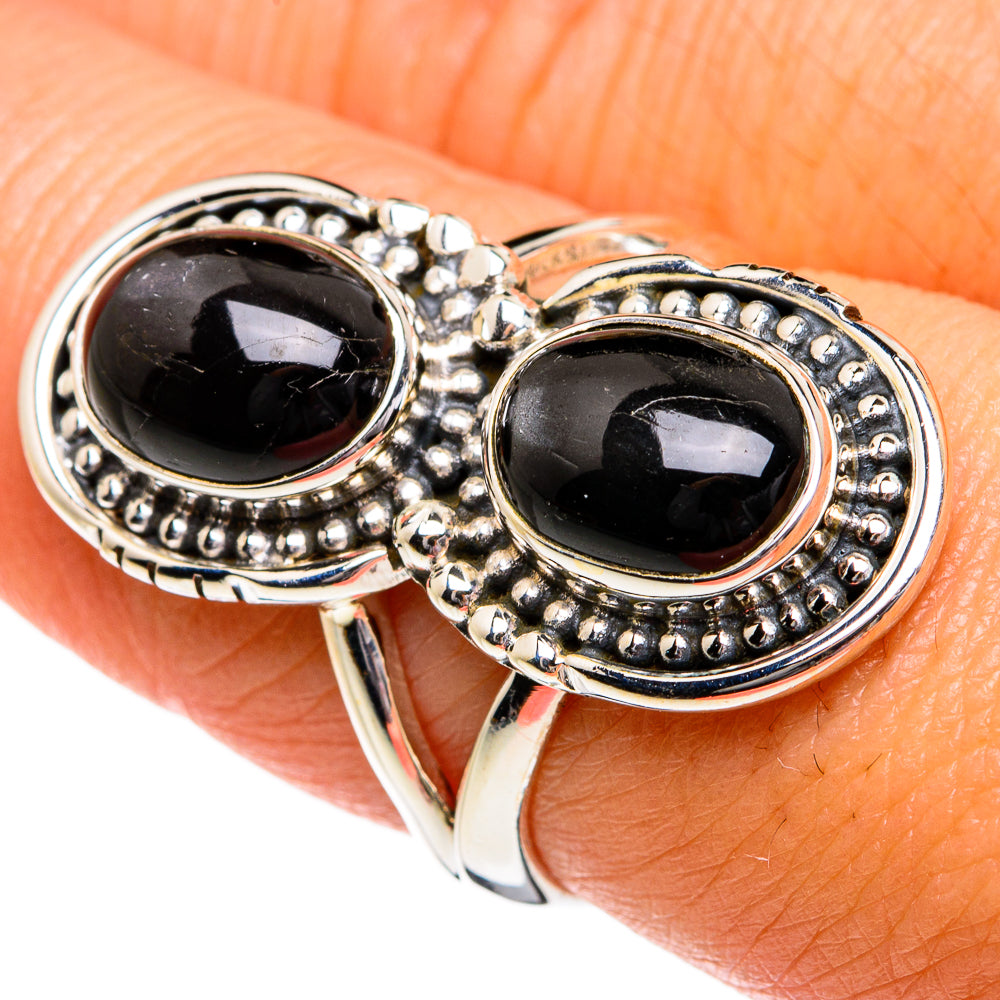 Black Onyx Rings handcrafted by Ana Silver Co - RING80930
