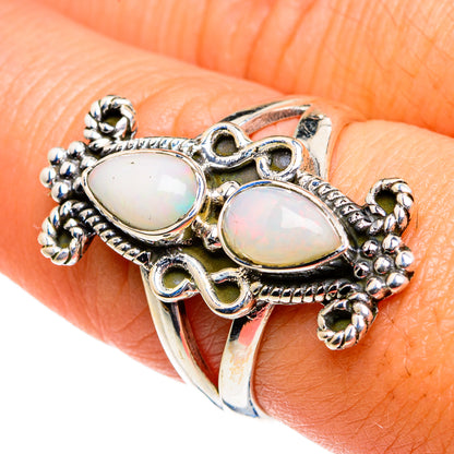 Ethiopian Opal Rings handcrafted by Ana Silver Co - RING80937