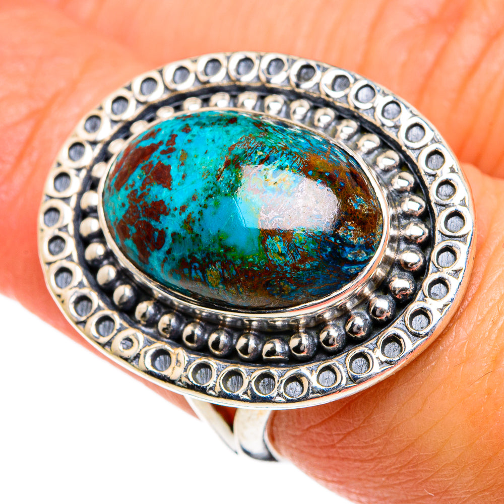Shattuckite Rings handcrafted by Ana Silver Co - RING80946