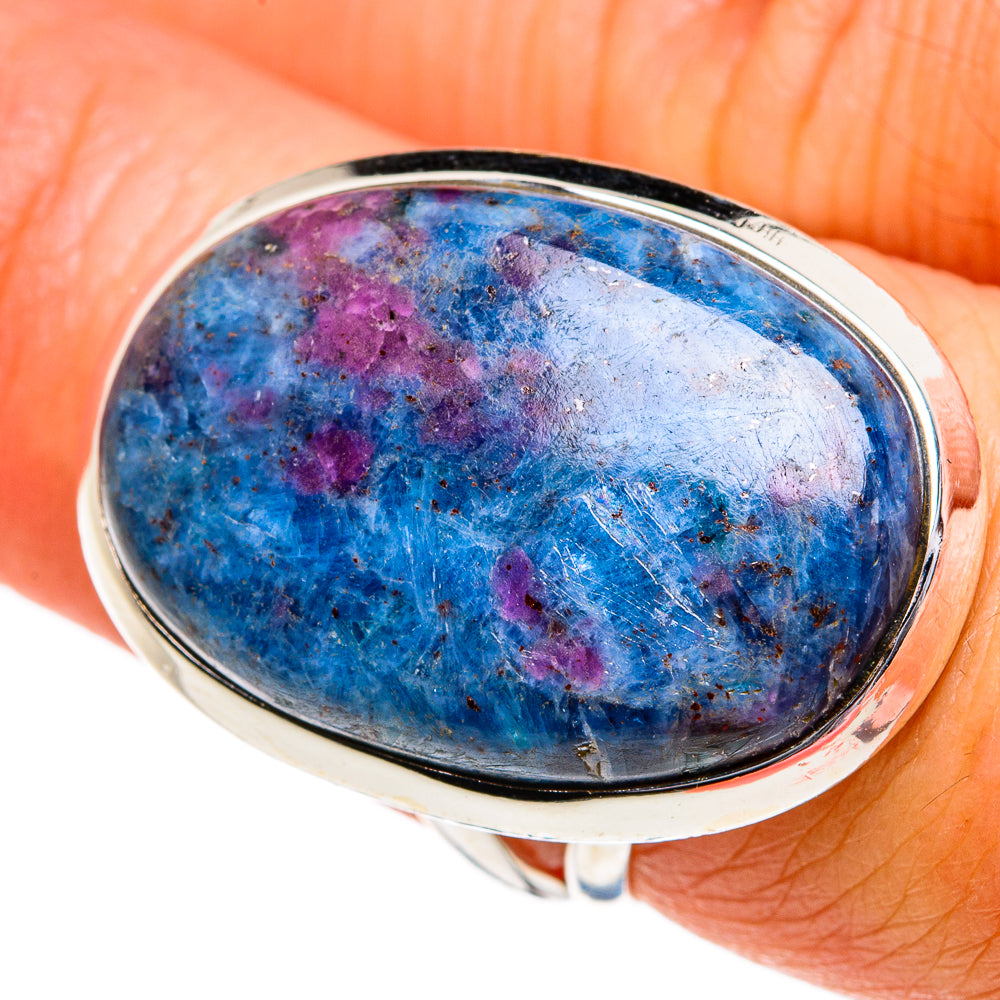 Ruby Fuchsite Rings handcrafted by Ana Silver Co - RING80949