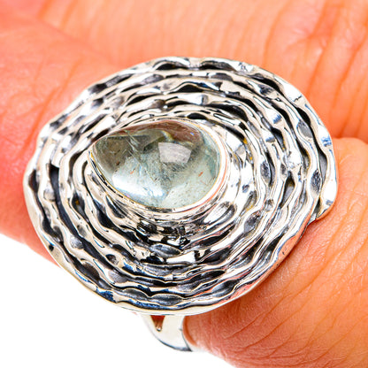 Aquamarine Rings handcrafted by Ana Silver Co - RING80951