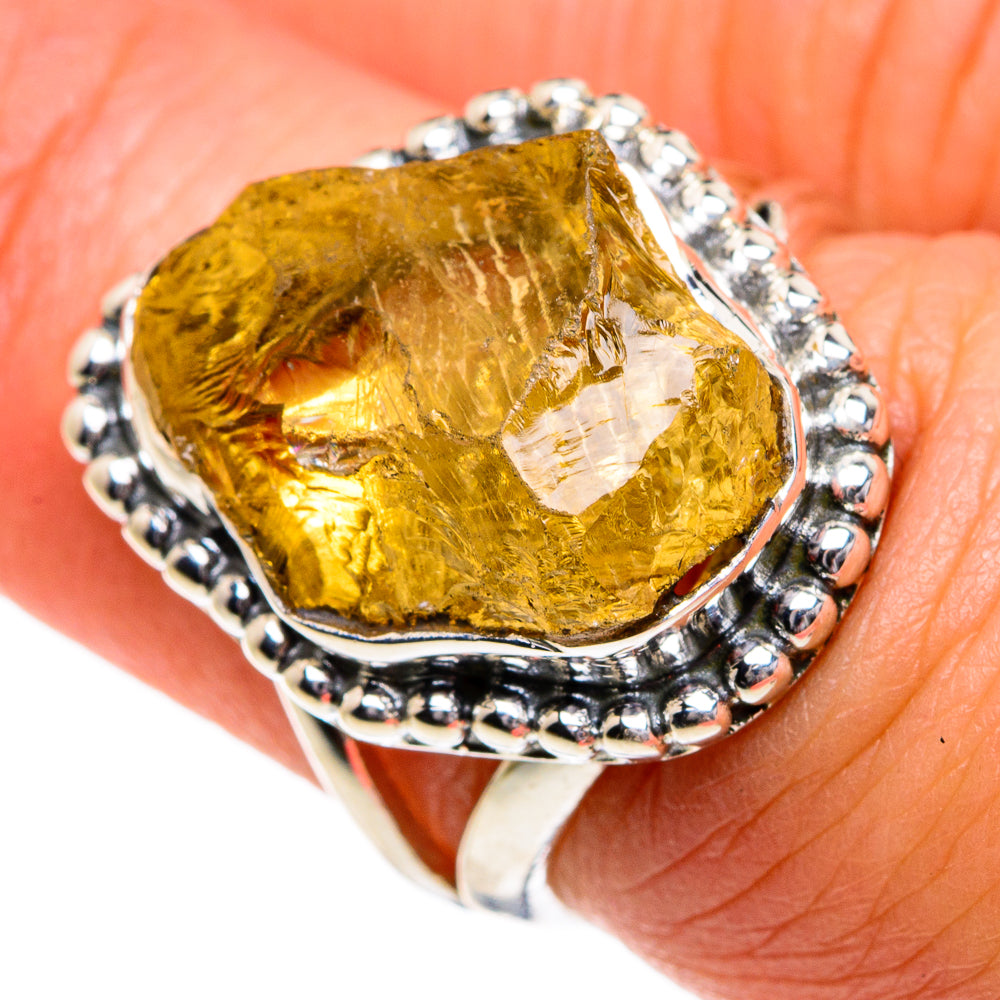 Citrine Rings handcrafted by Ana Silver Co - RING80961