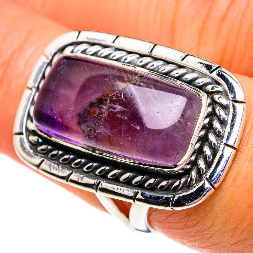 Amethyst Rings handcrafted by Ana Silver Co - RING80965