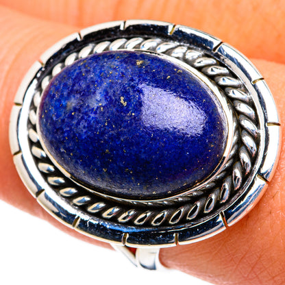Lapis Lazuli Rings handcrafted by Ana Silver Co - RING80980