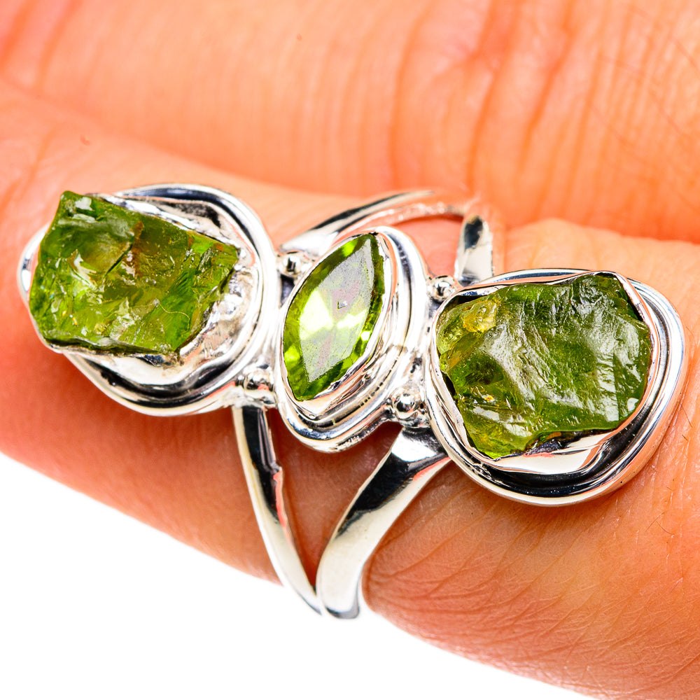 Peridot Rings handcrafted by Ana Silver Co - RING80990