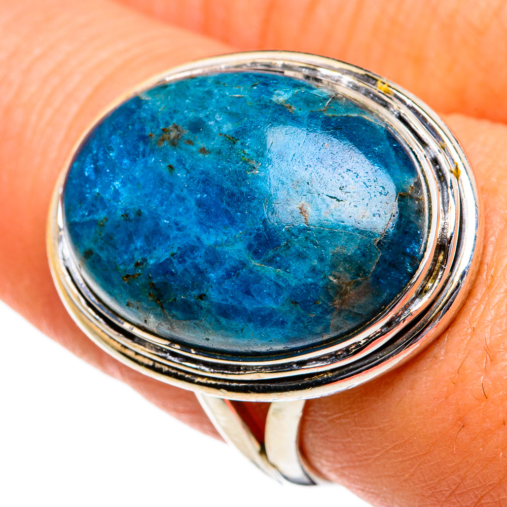 Apatite Rings handcrafted by Ana Silver Co - RING81016