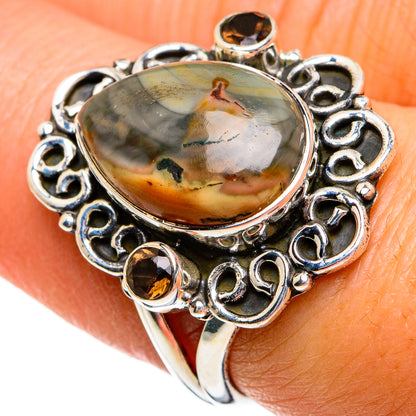 Willow Creek Jasper Rings handcrafted by Ana Silver Co - RING81028