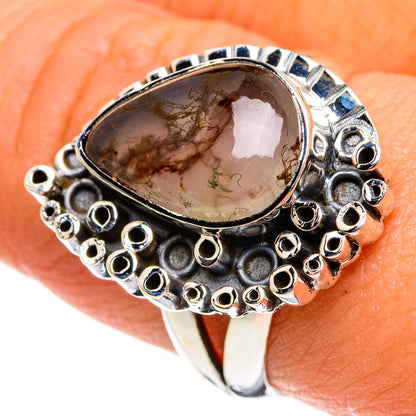 Montana Agate Rings handcrafted by Ana Silver Co - RING81029