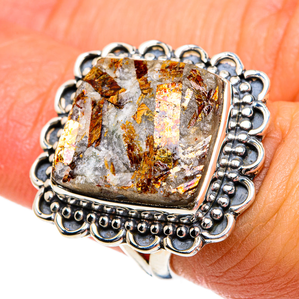 Astrophyllite Rings handcrafted by Ana Silver Co - RING81031