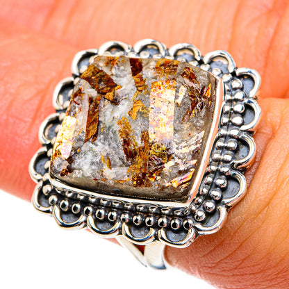 Astrophyllite Rings handcrafted by Ana Silver Co - RING81031