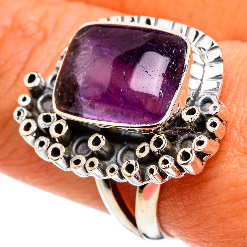 Amethyst Rings handcrafted by Ana Silver Co - RING81034