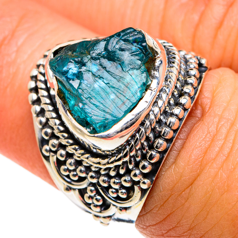 Apatite Rings handcrafted by Ana Silver Co - RING81049