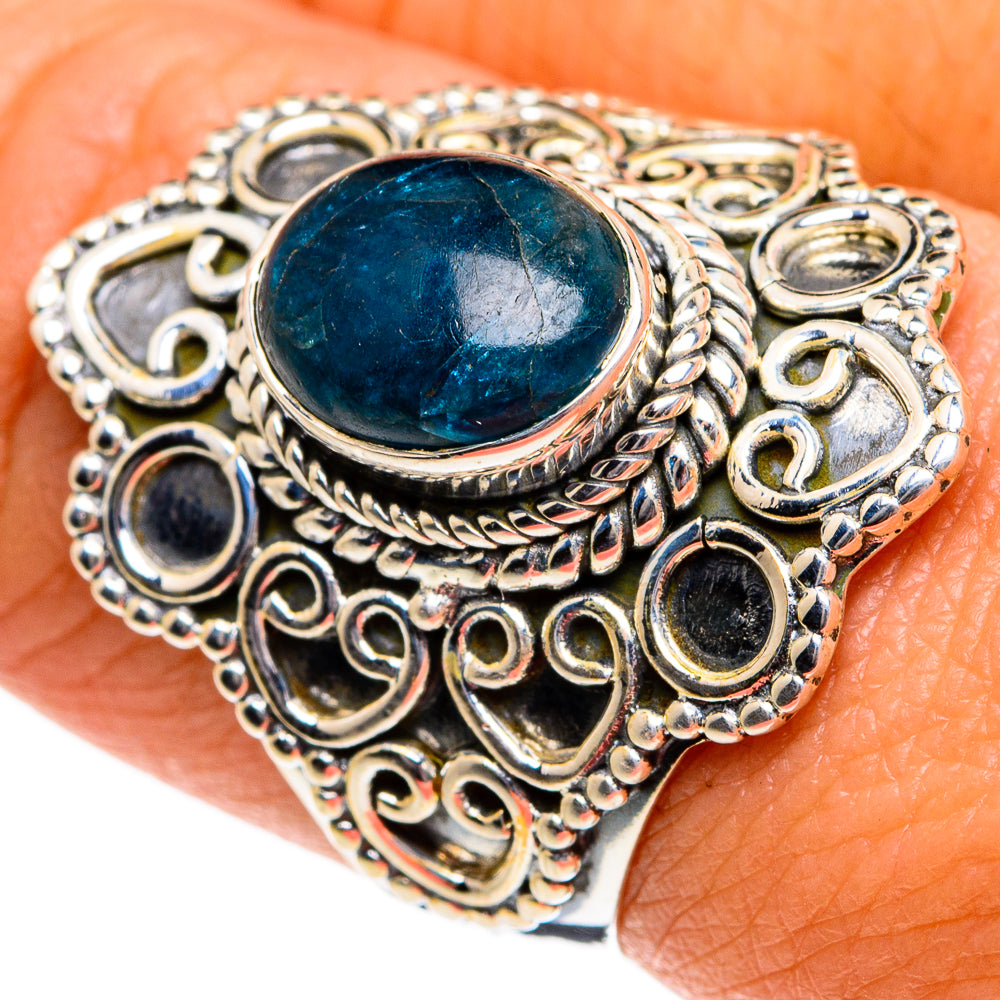 Apatite Rings handcrafted by Ana Silver Co - RING81051