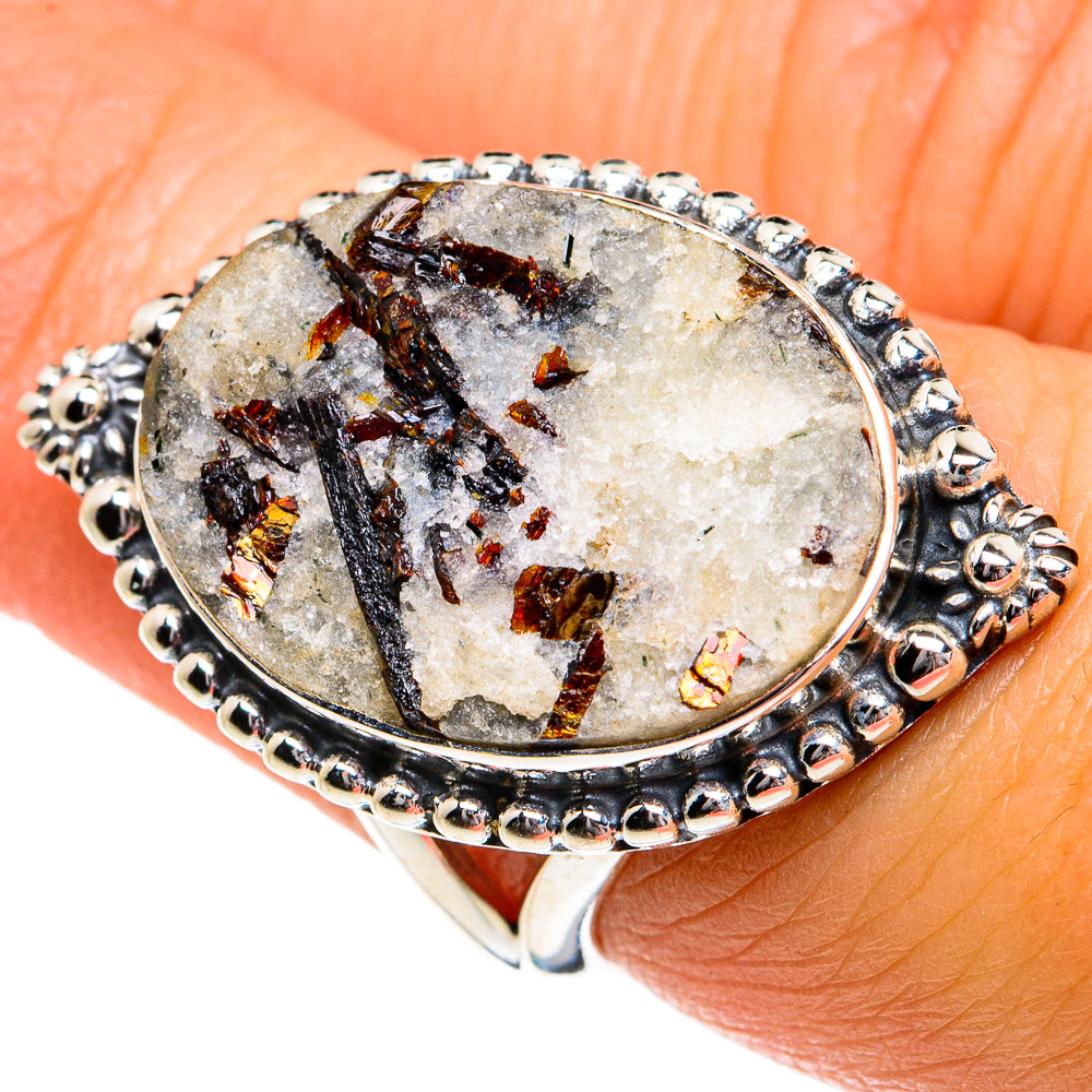 Astrophyllite Rings handcrafted by Ana Silver Co - RING81061