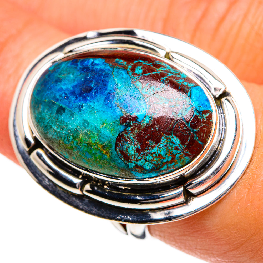 Shattuckite Rings handcrafted by Ana Silver Co - RING81077