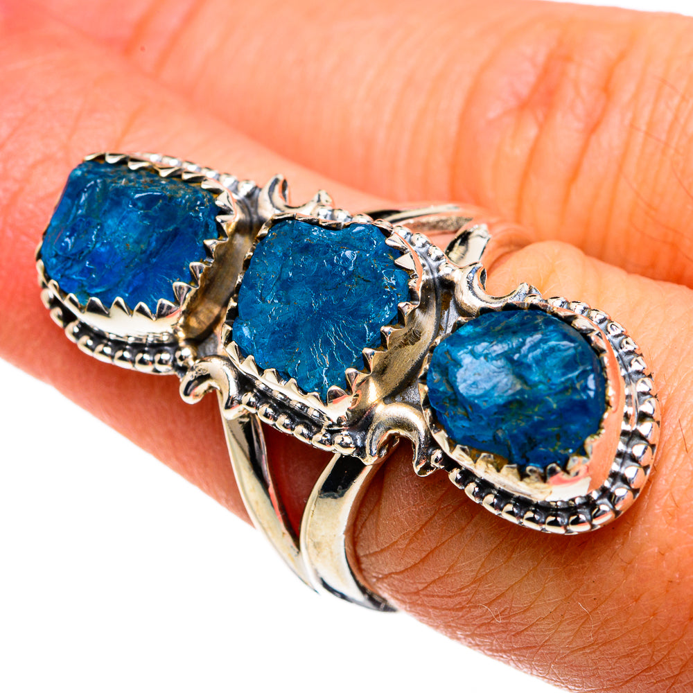 Apatite Rings handcrafted by Ana Silver Co - RING81083
