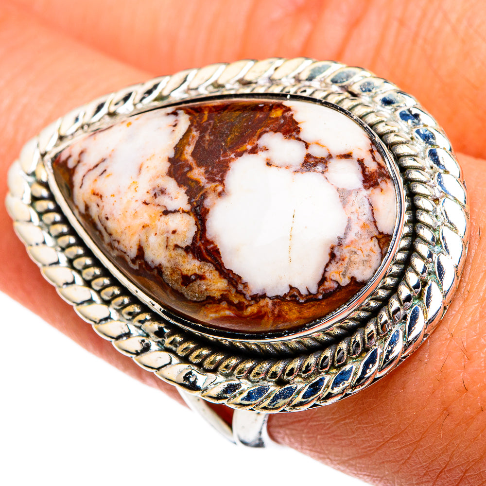 Wild Horse Jasper Rings handcrafted by Ana Silver Co - RING81089