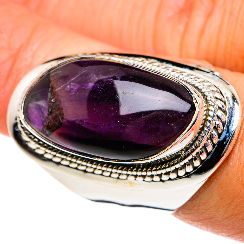 Amethyst Rings handcrafted by Ana Silver Co - RING81095
