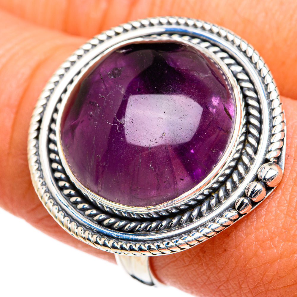 Amethyst Rings handcrafted by Ana Silver Co - RING81096