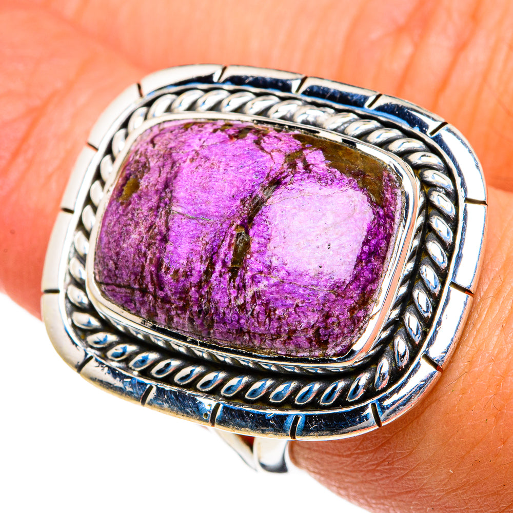 Stichtite Rings handcrafted by Ana Silver Co - RING81127