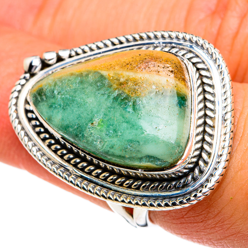 Ocean Jasper Rings handcrafted by Ana Silver Co - RING81145