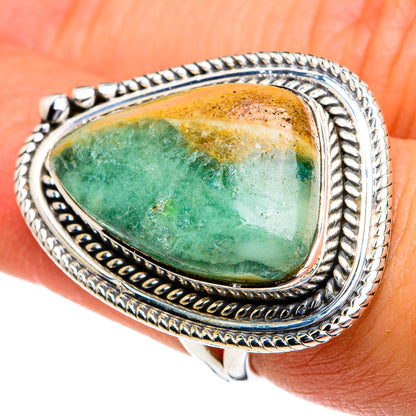 Ocean Jasper Rings handcrafted by Ana Silver Co - RING81145