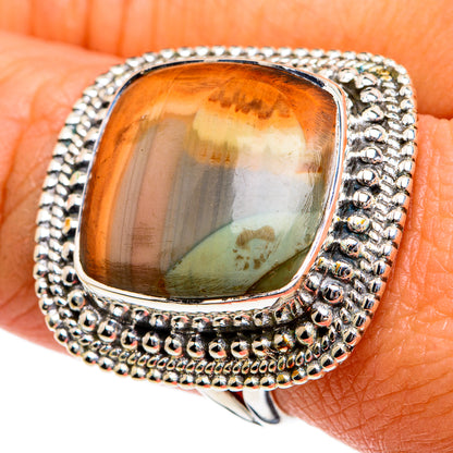 Willow Creek Jasper Rings handcrafted by Ana Silver Co - RING81150