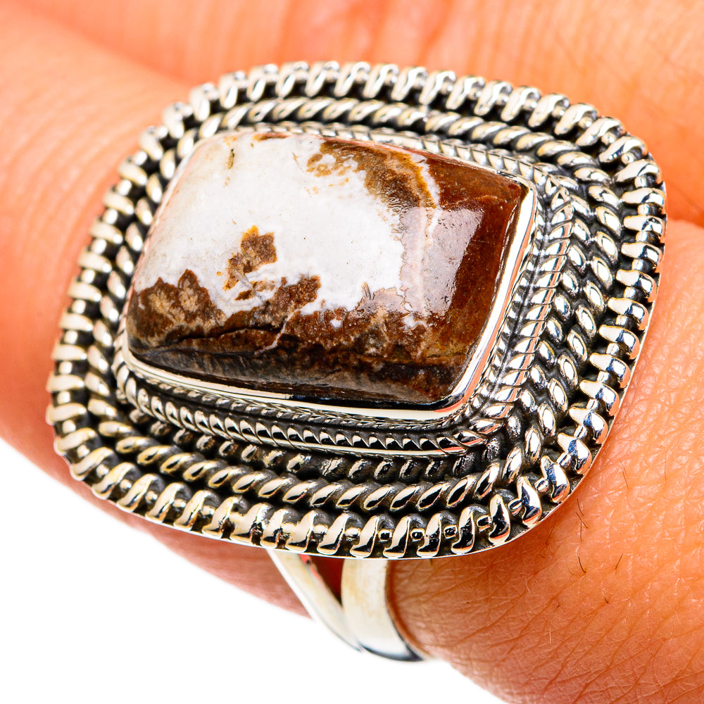 Wild Horse Jasper Rings handcrafted by Ana Silver Co - RING81151